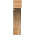 thumbnail image 3 of Ekena Millwork 6"W x 24"D x 28"H Thorton Block Rough Sawn Bracket, Western Red Cedar, 3 of 25