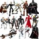 thumbnail image 5 of Figura de Star Wars de 452 piezas con sables de luz, modelo de batalla mandaloriano, adornos hechos a mano para armar, 5 of 5