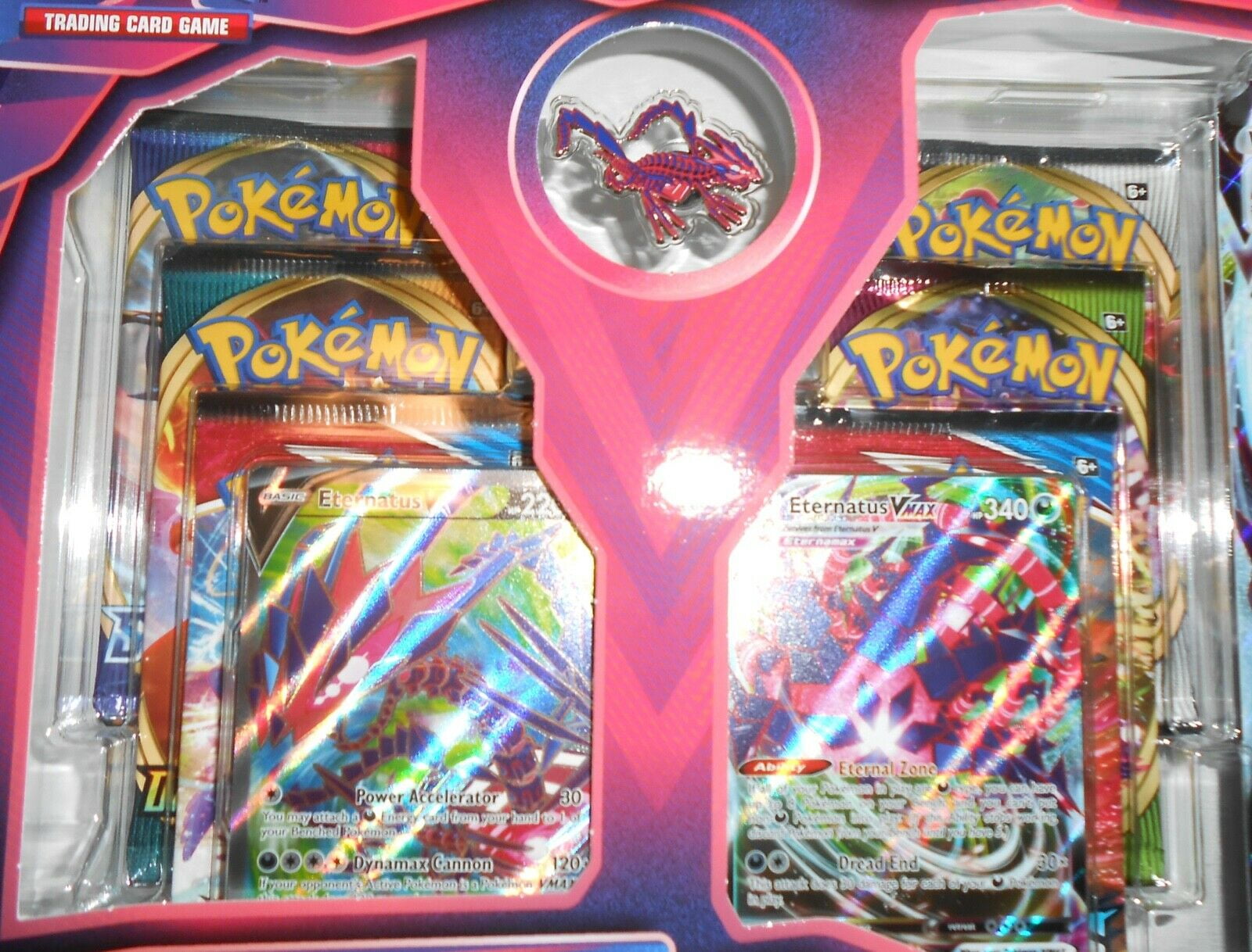 Cards Pokémon - Box Eternatus - Vmax - Copag - PBKIDS Mobile