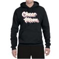 thumbnail image 2 of Wild Bobby Retro Cheer Mom Girl Sports Unisex Graphic Hoodie Sweatshirt, Black, Small, 2 of 5