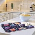 thumbnail image 6 of FREEAMG Dish Drying Mat Cute Owls Absorbent Microfiber Kitchen Dish Mat Super Absorbent Dish Drainer Mat for Kitchen Counter 18" x 24", 6 of 7