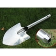 thumbnail image 3 of Worgeous 12.5 Inch Stainless Steel Garden Shovel with Ergonomic Handle for Easy Gardening and Outdoor Use, 3 of 8