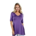 thumbnail image 2 of Women's Elbow-Length Sleeve Tunic, 2 of 6