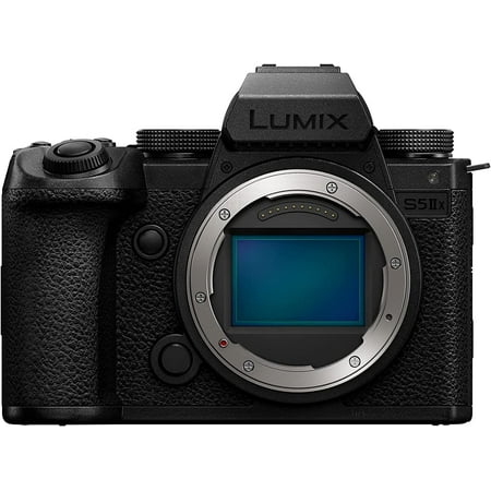 Panasonic LUMIX S5IIX Mirrorless Camera, 24.2MP Full Frame with Phase Hybrid AF, New Active I.S. Technology, 5.8K Pro-Res, RAW Over HDMI, IP Streaming - DC-S5M2XBODY