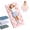 Bow, variant on Zenkitch Kids Vinyl Nap Mat with Carry Bag, 48" x 23" Trifold Toddler Rest Mat, Waterproof & Wipeable, Blue Cars