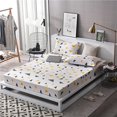thumbnail image 3 of Juego de Ropa de Cama de Poliéster Funda de Almohada Transpirable Sábanas Cómodas Fundas de Almohada para Uso Doméstico Dormitorio Hotel ANGGREK Otros, 3 of 8