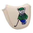 thumbnail image 1 of Cubierta de putter de mazo de golf kusrkot Beige, 1 of 8