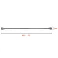 thumbnail image 3 of Utopia Alley Adjustable 72-In Shower Curtain Tension Rod - Rust-Proof Aluminum with Rubber End Cap, No Drill Installation - Extendable & Retractable, Wall-to-Wall - Easy to Hang, Chrome Finish, 3 of 9