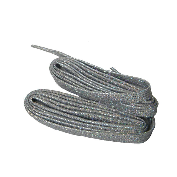 silver boot laces