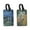 Gustav Klimt Flower Garden, Starry Night Over The Rhone, variant on WIRESTER 2pcs Set PU Leather Luggage Tags Privacy Label Flap for Travel Suitcase Baggage - Van Gogh Mulberry, The Pink Peach Tree By Vincent Van Gogh