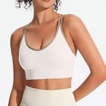 thumbnail image 2 of Padded Sports Bra for Women,Breathable Cool Liftup Air Bra,Wireless Underwear Breathable Large Size Exercise Athletic Bras Running Bra Sujetadores Deportivos Para Mujer, 2 of 7