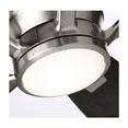 thumbnail image 6 of Luminance Kathy Ireland Home Ion Eco LED 60in Ceiling Fan with DC Motor | Hanging Fixture with Dimmable Light Kit, Wall Control, and Downrod Mount |  Brushed Steel  with Walnut Blades, 6 of 7