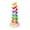C, variant on Primegos Marble Run Rainbow Sound Tree Children Fine Motor Skills Wooden Tree with Round/Square Base Balls Toddlers Boys Girls Educational Musical Tree Toy