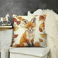 thumbnail image 2 of YINGXI Animals Throw Pillow Covers Decorative Pillows Soft Velvet Cushion Cases for Couch Sofa Home Decor 18x18in, 2 of 5