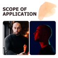 thumbnail image 3 of Thick Silicone Bald Cap For Realistic Costume Fake Head Skin For Adults And Kids Makeup Silicone Bald Cap Kids Bald Cap Bald Cap, 3 of 4