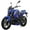 Blue, variant on X-Pro Hurricane 250 Electronic Fuel Injection Gas Motorcycle with 6-Speed Manual Transmission, Electric Start! 17" Wheels! Assembled In Crate!