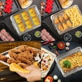 thumbnail image 6 of Asunby Air Fryer Basket for Oven, Stainless Steel Baking Sheet with Wire Rack, Nonstick Crisper Tray Air Fry Crispy Grill Pan Set for Fries/Bacon/Chicken Cooking Baking Cooling (12.8 x 9.6 inch), 6 of 10