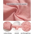 thumbnail image 5 of FINETOO Cotton Underwear for women Bikini Panties High Cut Ladies Hipster Breathable Stretch Cheeky Panty S-XL, 5 of 6
