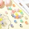 thumbnail image 4 of DanLingJewelry 100Pcs Acrylic Football Soccer Beads 16mm Chunky Round Bubblegum Sport Ball Beads for DIY Bracelets Necklaces Jewelry Making, 4 of 7