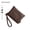 Coffee, variant on Wallet with Sturdy Handle, Credit Card Holder for Women, Travel Cover Cases & Money Organizers with Zipper Pockets, Multifunctional, Camel