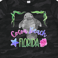 thumbnail image 4 of Inktastic Cocoa Beach Florida Cute Swimming Manatee Boys or Girls Toddler T-Shirt, 4 of 5