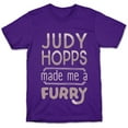 thumbnail image 4 of Judy Hopps Made Me A Furry Tee Shirt Sweatshirt Hoodie, 4 of 8