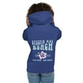 thumbnail image 2 of Premium Siesta Key Beach Hoodie Fleece Vintage Style Hibiscus, 2 of 14