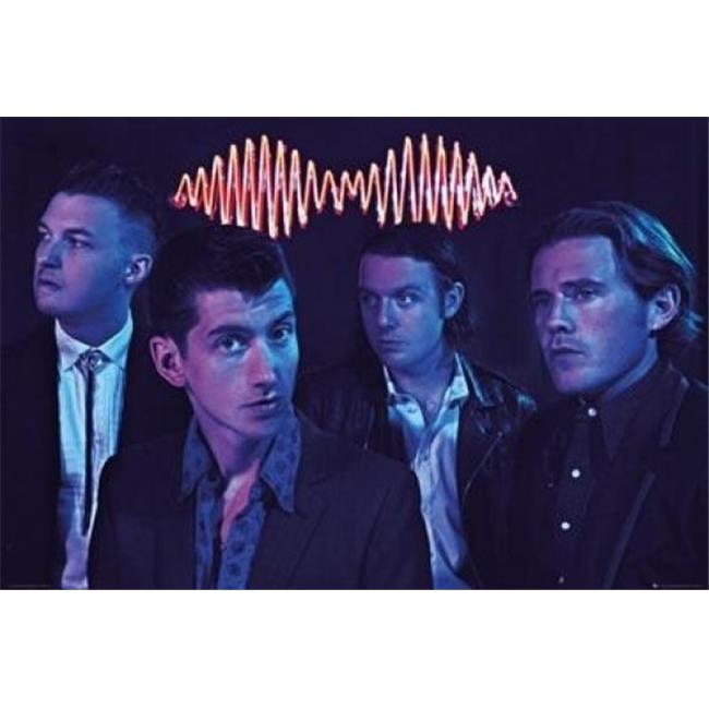 Posterazzi PSPPSA034033 Arctic Monkeys - Group Poster Print - 24 x 36 in.