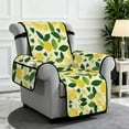 thumbnail image 2 of TSOVTHRID Lemon Leaf Heart Print Recliner Slipcovers Non-Slip Lazyboy Recliner Covers Water Resistant Reclining Chair Cover with Storage Pocket Furniture Protector for Living Room, 2 of 7