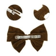 thumbnail image 3 of Unique Bargains 1 Pc Cute Bow Spring Hair Clips Orange, 3 of 5