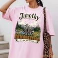 thumbnail image 2 of Jimothy Raccoon Viral Meme Tee, Stay Weird Funny Timothy Raccoon Shirt, Animal Lover Gift, Seattle Short Spine King Raccoon Tee, 2 of 4