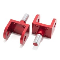 Foot Pegs Hoder Footpeg Mounts for Surron Light Bee X LBX for Talaria Sting Red