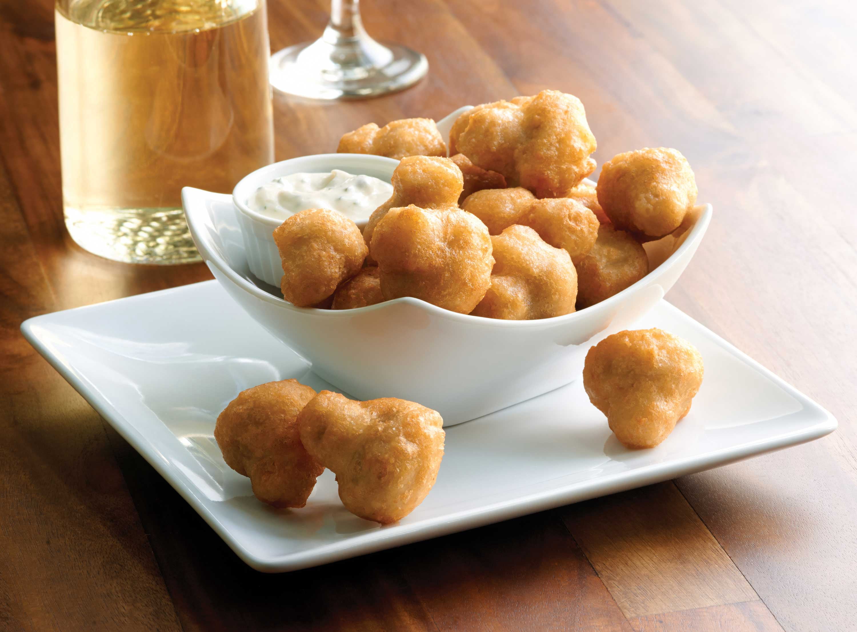 Fred's Battered Mushrooms - 6/2 lb Bags