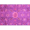 thumbnail image 1 of Ahgly Company Indoor Rectangle Oriental Pink Traditional Area Rugs, 8' x 10', 1 of 4