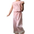 thumbnail image 2 of Fozruso Loose Long Pants for Girls Toddler Toddler Girl Boy Classic Pants Checkerboard Wide Leg Pants Long Pants Summer Loose Fashion Pants Sizes 12-18 Months, 2 of 6