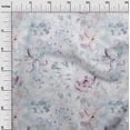 thumbnail image 2 of oneOone Cotton Poplin Blush Pink Fabric Flower Diy Clothing Quilting Fabric Print Fabric By Yard 56 Inch Wide, 2 of 4