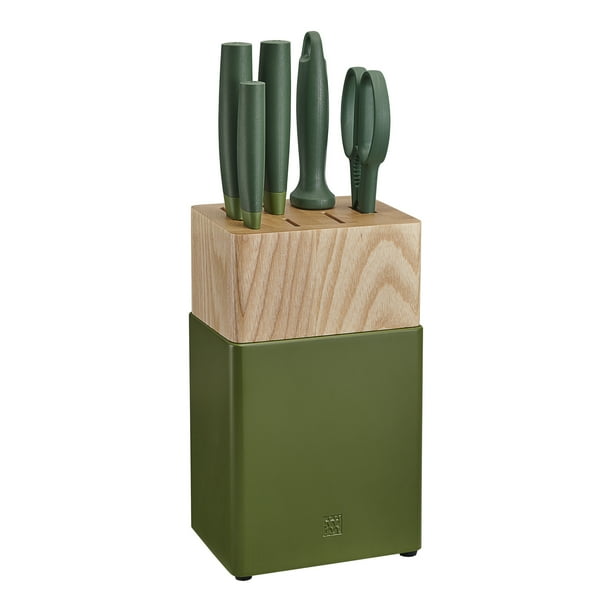 zwilling now s 7 piece knife block set