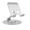 Silver, variant on Uncaged Ergonomics 360° Swivel Phone Stand for Desk, All-Metal Height Adjustable, 180° Tilt Foldable Holder for Phones and Small Tablets, Silver
