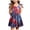 A1-Watermelon Red, variant on CAUYDY 4th of July Kids Outfit Toddler Girls Dresses Baby Independence Day Dress Children Girls' American Flag Print Clothes 1T 2T 3T 4T 5T 6T (Sizes 5-6 Years,Navy)
