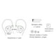 thumbnail image 3 of Methold Auricular deportivo en la oreja con cable de 3,5mm Jack dinámico auricular estéreo desmontable cable portátil auricular manos libres para el Cables de audio/vídeo Verde con micrófono, 3 of 6