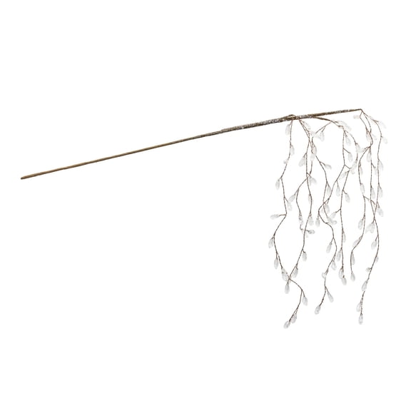 Melrose 6 Piece Set Icy Hanging Artificial Christmas Branches 22.75"