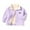 Purple, variant on KYAIGUO Baby Jacket Thick Warming Double-Sided Padded Outerwear Coat 2-12y Premium Full-Zip Polar Fleece Jacket