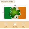 thumbnail image 2 of Roszwtit St Patricks Day Door Mat 30 X 17 Inch Shamrock Doormat Indoor Outdoor Entrance Floor Rug St Patricks Day Decor Non Slip Rubber Welcome Mats, 2 of 6