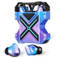 thumbnail image 4 of 1 par de auriculares inalámbricos para juegos, auriculares inalámbricos con estuche de carga, 4 of 7
