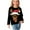 Black, variant on Odeerbi Toddler Girls Kids Christmas Shirts Cartoon Print Long Sleeve T-Shirts Tops Gold 5-6 Years