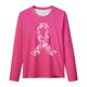 thumbnail image 3 of MHFRRA Camiseta Básica de Cuello Redondo y Manga Larga, Blusa Informal Holgada para Otoño, Cómoda, Elegante, Versátil y para Uso Diario. Rosa, 3 of 3