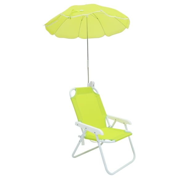 1 Set Outdoor Portable Kids Umbrella Beach Chair Lounge Chair Sun Block Stool