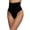 Black, variant on Bodycon Seamless Sculpting Thong (Suede, X-Small)