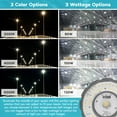 thumbnail image 2 of Luxrite 80W/100W/120W LED Corn Light Bulb, 400W HID Equivalent, 3 Color Selectable, Up to 17500 Lumens, E39 Base, 2 of 7