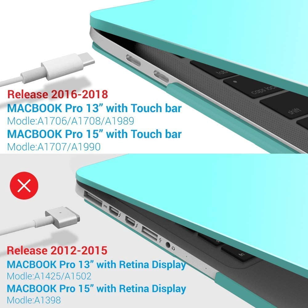 IBENZER Compatible with Macbook Pro 15 Inch Case 2019 2018 2017
